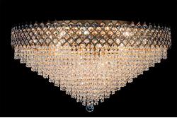 Ceiling lamp Amy 12 light (Crystal/Bronze) - Ø31.5 Inch Ceiling lamp Amy 12 light (Crystal/Bronze) - Ø31.5 Inch
