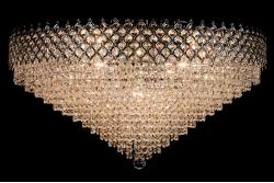 Ceiling lamp Amy 12 light (Crystal/Chrome) - Ø31.5 Inch Ceiling lamp Amy 12 light (Crystal/Chrome) - Ø31.5 Inch