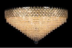 Ceiling lamp Amy 12 light (Crystal/Gold) - Ø31.5 Inch Ceiling lamp Amy 12 light (Crystal/Gold) - Ø31.5 Inch