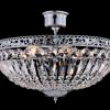 Ceiling light Ruby 6 light 47 cm chrome