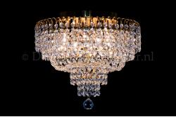 Ceiling lamp Salle 4 lights gold crystal - 40cm Ceiling lamp Salle 4 lights gold crystal - 40cm