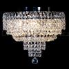 Ceiling lamp Salle 4 lights chrome crystal - 40cm