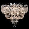 Ceiling lamp Salle 6 light chrome crystal - 50cm/19.7 Inch