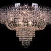 Ceiling lamp Salle 8 lights chrome crystal - 60cm