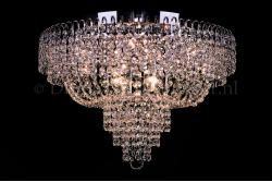 Ceiling lamp Salle 8 lights chrome crystal - 60cm Ceiling lamp Salle 8 lights chrome crystal - 60cm