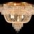 Ceiling lamp Salle 9 lights chrome crystal - Ø80cm/31.5 Inch