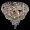 Ceiling lamp Salle 9 lights chrome crystal