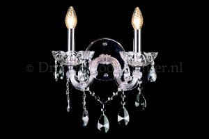 Cystal Wall light Maria Theresa 2 light crystal (chroom) LUXURY Edition