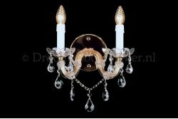 Cystal Wall light Maria Theresa 2 light crystal (gold) Cystal Wall light Maria Theresa 2 light crystal (gold)