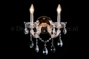 Cystal Wall light Maria Theresa 2 light crystal (gold) LUXURY Edition