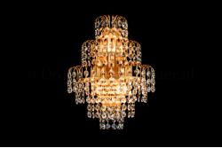 Crystal Wall light Salle 3 light (crystal/bronze) - 11.8 Inch Crystal Wall light Salle 3 light (crystal/bronze) - 11.8 Inch