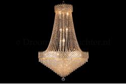 Chandelier Amy 15 light (Crystal/Gold) - Ø31.5 Inch Chandelier Amy 15 light (Crystal/Gold) - Ø31.5 Inch