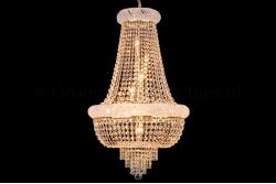 Empire chandelier Palazzo 10 lights (crystal/gold) - Ø60cm Empire chandelier Palazzo 10 lights (crystal/gold) - Ø60cm