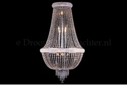 Empire chandelier Palazzo 15 lights (crystal/chrome) - Ø80cm Empire chandelier Palazzo 15 lights (crystal/chrome) - Ø80cm