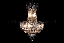 Empire chandelier crystal black 40cm / 15.7 Inch - Salle Empire chandelier crystal black 40cm / 15.7 Inch - Salle