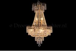 Empire chandelier crystal bronze 40cm / 15.7 Inch - Salle Empire chandelier crystal bronze 40cm / 15.7 Inch - Salle