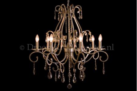 Crystal Chandelier Clarance 7 light (matt nickel) - Modern chandeliers