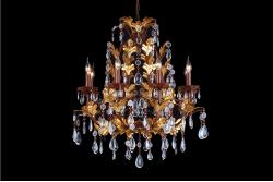 Crystal Chandelier Cayenne 8 light multi-colour Crystal Chandelier Cayenne 8 light multi-colour
