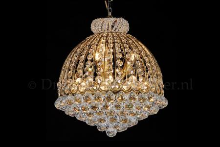 Crystal Chandelier Johanne 12 light multi-colour - Crystal chandeliers