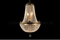 Empire chandelier Juliana 6 light 40cm crystal bronze  Empire chandelier Juliana 6 light 40cm crystal bronze